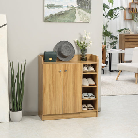 Rootz Shoe Cabinet - Entryway Storage - Adjustable Shelf - Maximize Space - 83cm x 30cm x 90cm