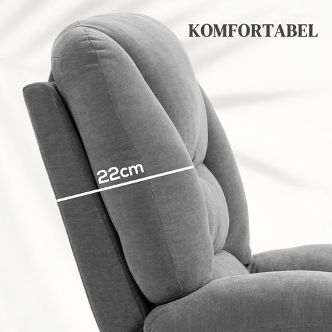 Rootz Electric Relax Chair - Massage Chair - Stand-Up Aid - Heat Functions - 97cm x 90cm x 102cm - Offers Comfort & Mobility