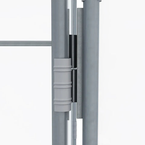 Rootz Greenhouse - Walk-In Tunnel Greenhouse - Film Greenhouse - Clear Film - Galvanized Steel Frame - Transparent - 300cm x 200cm x 195cm