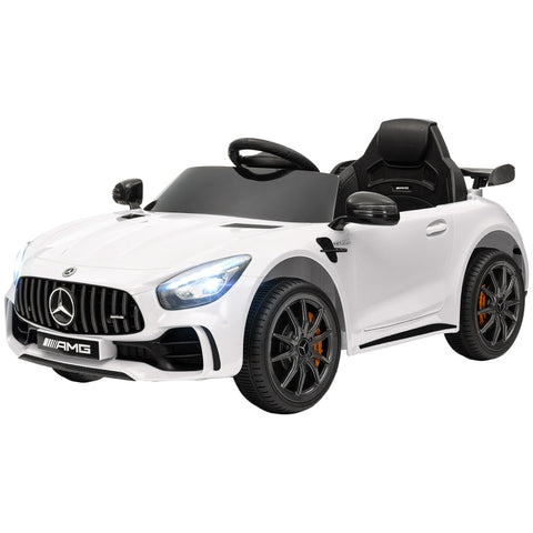 Rootz Mercedes-Benz AMG GTR Kids Electric Car - Ride-On Vehicle - Toy Car - Headlights & Music - 108cm x 67cm x 46cm