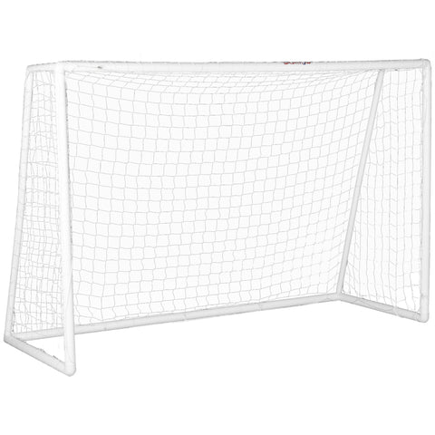 Rootz Football Goal with Net - Soccer Net - Sports Net - Quick Setup - PVC Frame - 240cm x 90cm x 180cm