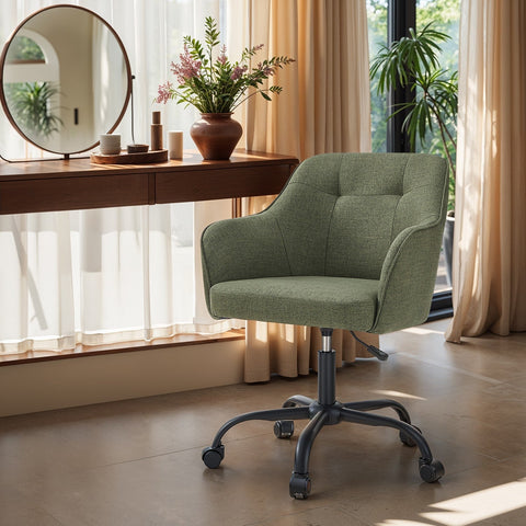 Rootz Office Swivel Desk Chair - Ergonomic Chair - Task Chair - Comfort & Style - 64 x 64 x (83-93) cm