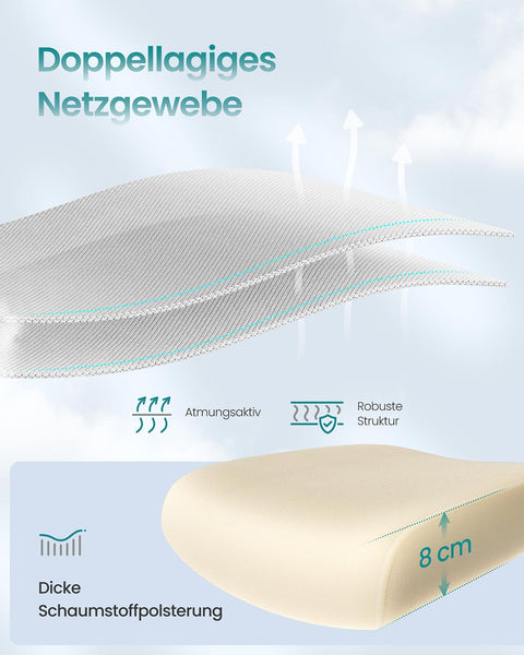 Rootz Grey Swivel Chair - Rotating Seat - Steel Frame - Comfort Foam - 64 x 71.5 x (116-135) cm