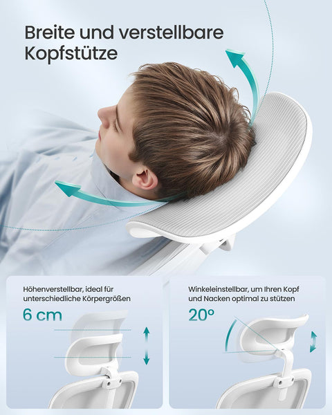 Rootz Grey Swivel Chair - Rotating Seat - Steel Frame - Comfort Foam - 64 x 71.5 x (116-135) cm