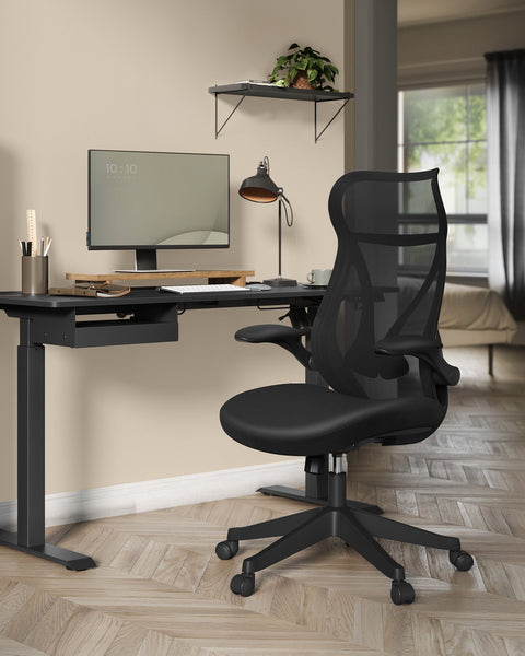 Rootz Office Chair - Swivel Chair - Desk Chair - Ergonomic Support - 60cm x 55cm x 85cm