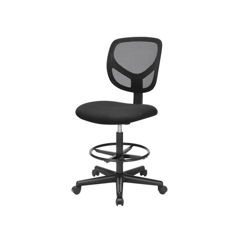 Rootz Swivel Chair - Office Chair - Mesh Backrest - Adjustable Height - Safe Load Capacity - 98.5cm x 48cm x 117.5cm