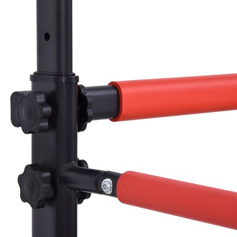 Rootz Fitness Station - Home Gym - Exercise Equipment - Adjustable Height 171-219 cm - Muscle Toner - 98 x 84 x 171-219 cm