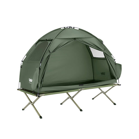Rootz Outdoor Camping Tent - Portable Shelter - Waterproof Canopy - Lightweight, Easy Transport - 193x160x86cm