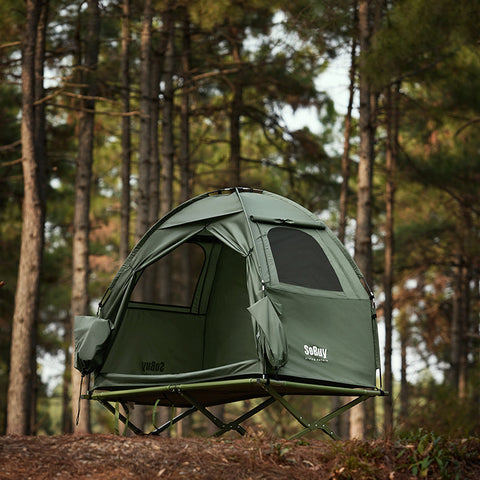 Rootz Outdoor Camping Tent - Portable Shelter - Waterproof Canopy - Lightweight, Easy Transport - 193x160x86cm