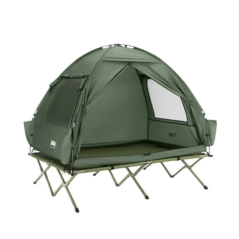 Rootz 3 Person Camping Tent - Outdoor Shelter - Weather Resistant Tent - Water Resistant - 193x188x145cm