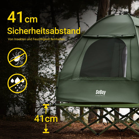 Rootz 3 Person Camping Tent - Outdoor Shelter - Weather Resistant Tent - Water Resistant - 193x188x145cm