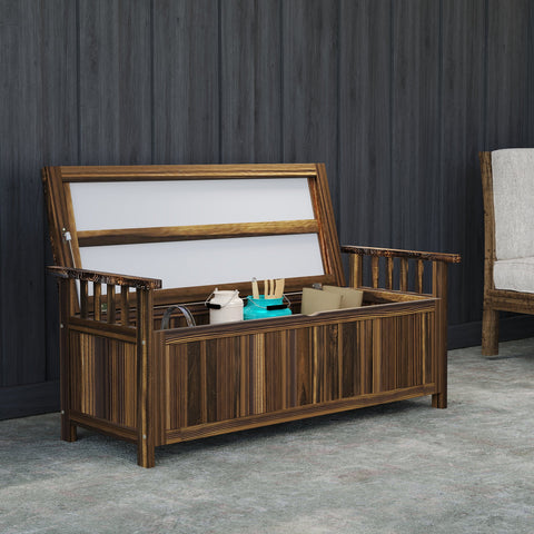 Rootz 2-Seater Garden Bench - Outdoor Furniture - Patio Seat - Weatherproof & Durable Spruce Wood - 128.5cm x 56cm x 53.5cm