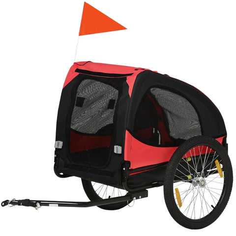 Rootz Dog Trailer - Pet Cart - Dog Carrier - Easy Access - 140cm x 71cm x 83cm