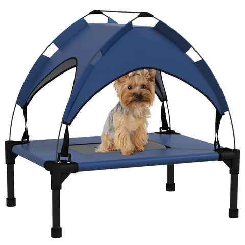 Rootz Outdoor Dog Bed - Pet Bed - Elevated Dog Cot - UV & Water Resistant - 61cm x 46cm x 63cm