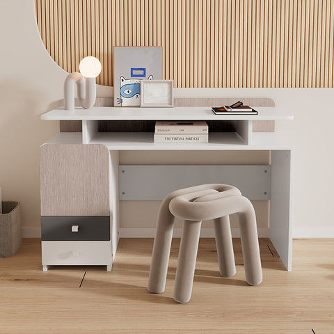 Rootz Multifunction Desk - Teen Study Desk - Youth Desk - Ample Storage - 121x53.5x81cm