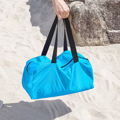 Rootz Beach Shade Sail - Sun Shelter - Sunshade - UPF30+ - 400cm x 400cm x 200cm - Lightweight Aluminum Frame