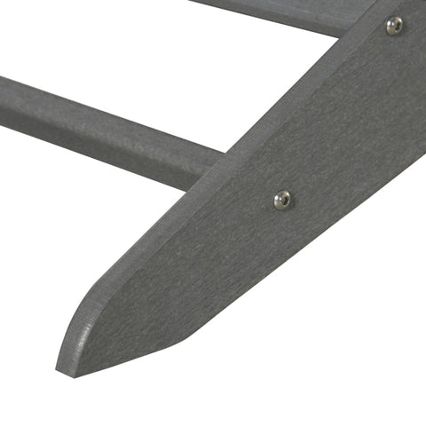 Rootz Garden Chair - Adirondack Chair - Outdoor Armchair - Ergonomic Design - Weatherproof HDPE - 75cm x 87cm x 90cm