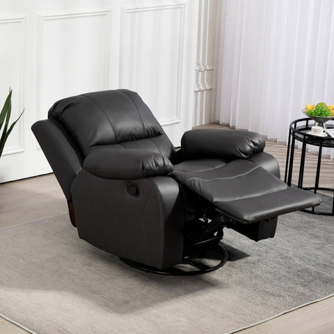 Rootz Relaxation Chair - TV Armchair - Recliner Chair - Padded Headrest - Adjustable Backrest - Fold-Out Footrest - 93cm x 100cm x 98cm