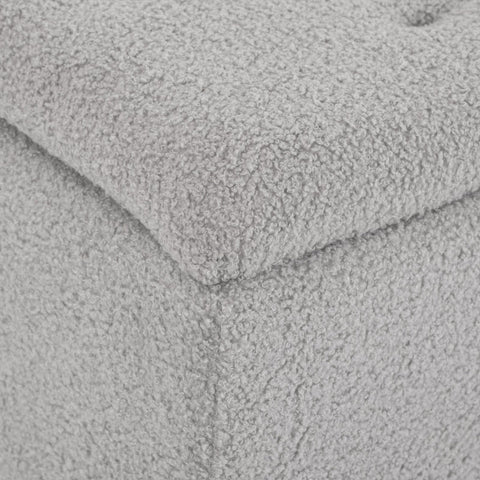 Rootz Upholstered Bench - Shoe Bench - Bed Bench - Stylish Storage Solution - 95cm x 38cm x 45cm