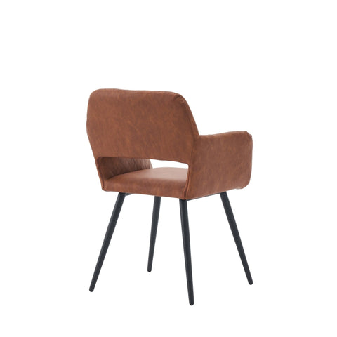 Rootz 2 Piece Makeup Chairs Set - Vanity Chairs - Faux Leather Seating - Ergonomic Comfort - 58cm x 56cm x 80cm