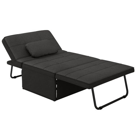 Rootz 3-in-1 Armchair Heating Sofa - Lounge Chair - Convertible Chair - Space Optimizing - 95cm x 189cm x 43cm