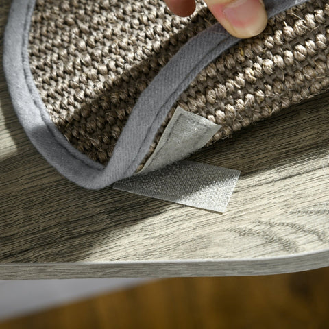 Rootz 4 Tier Cat Scratching Post - Cat Bed Hammock - Cat Activity Center - Sisal Scratching Posts - 48cm x 48cm x 118.5cm