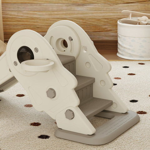 Rootz 3-in-1 Children's Slide - Indoor Slide - Kids Playset - Foldable Design for Easy Storage - 132cm x 48cm x 57cm