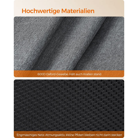 Rootz Oxford Fabric Puppy Playpen - Dog Playpen - Pet Enclosure - PVC Pipes - Lightweight - Portable - Spacious - Dark Gray-Light Gray - 112cm x 112cm x 62cm