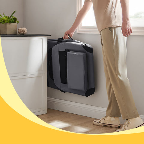 Rootz Dog Transport Box - Pet Carrier - 600D Oxford Steel Frame - Ensures Comfort - 70cm x 52cm x 52cm