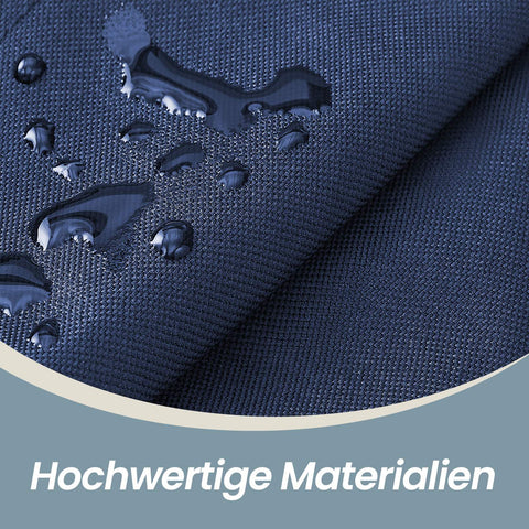 Rootz Pet Transport Box - Dog Carrier - Blue, Black Pet Crate - Safety - 60cm x 40cm x 40cm