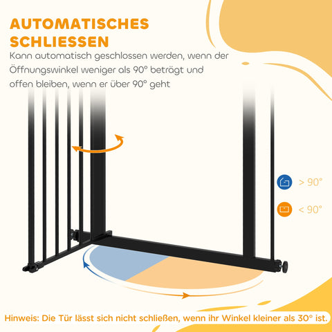 Rootz Dog Door Protection Grille - Barrier Grilles, Protective Grilles - Pet Safety - Adjustable 74-80 cm, Black