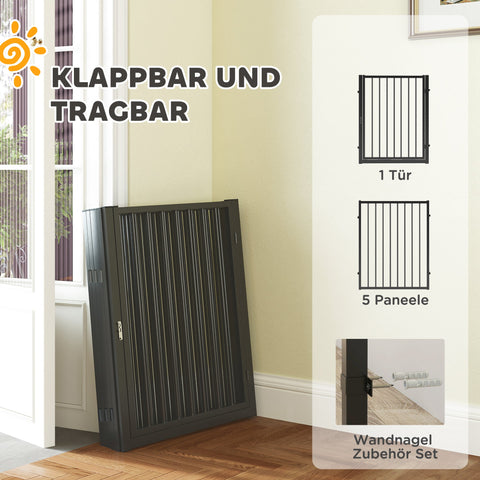 Rootz Puppy Run Dog Spout - Puppy Enclosure - Foldable Dog Fence - Versatile & Portable - 240cm x 60cm x 76cm