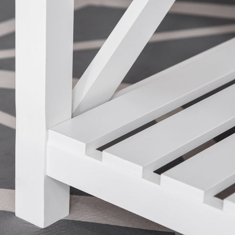 Rootz Side Table - Coffee Table - Living Room Table - Stable & Stylish - 116cm x 60cm x 48cm