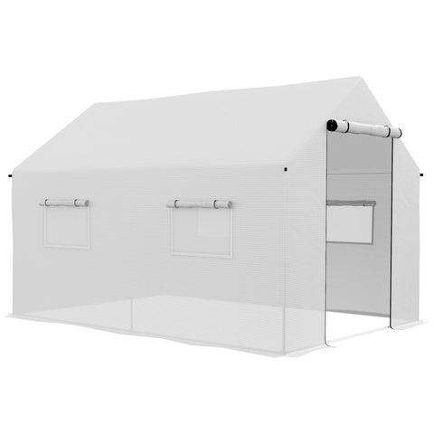 Rootz Garden Tunnel Greenhouse - Plant Shelter - PE Outdoor Cover - UV Protection - 200x300x200cm