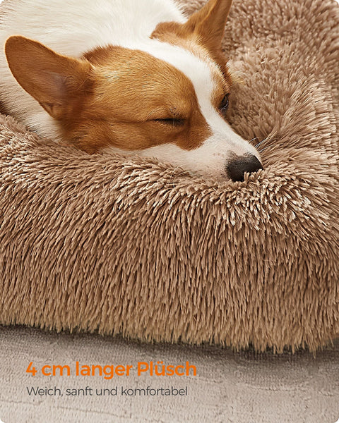 Rootz Plush Dog Bed - Pet Mat - Cushioned Pet Bed - Comfortable - Durable - Easy to Clean - 110cm x 73cm x 10cm