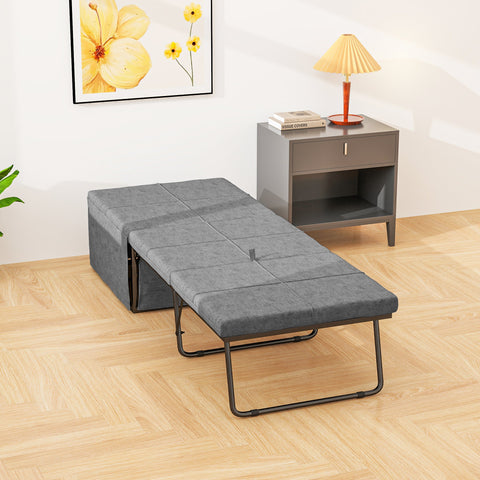 Rootz Folding Bed with Mattress - Rollaway Bed - Guest Bed - Soft Mattress - 190 x 69 x 38.5 cm