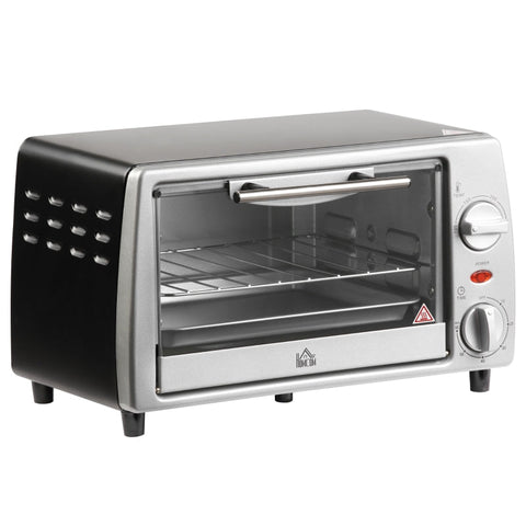 Rootz Mini Oven - Compact Oven - Tabletop Oven - Adjustable Temperature Control - 36.5cm x 26cm x 22cm