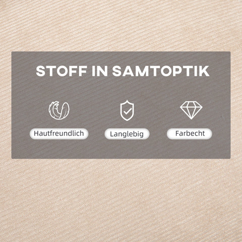 Rootz Upholstery Armchair with Stool - Relaxation Chair - Recliner - Steel Frame & Cushion Support - 68 x 91.5 x 88 cm, Brown