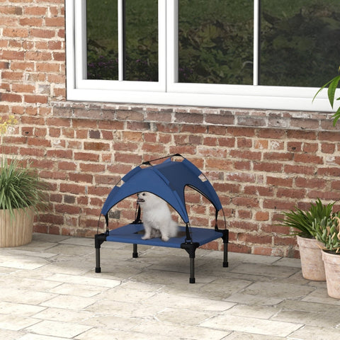 Rootz Outdoor Dog Bed - Pet Bed - Elevated Dog Cot - UV & Water Resistant - 61cm x 46cm x 63cm