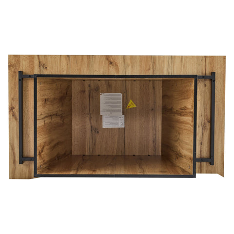 Rootz Modern Kitchen Dining Table - Bistro Table - Unique Design Table - Stylish & Durable - 138.5cm x 80cm x 75cm