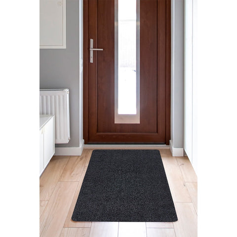 Rootz Soft Doormat - Cotton Mat - Polyester Rug - Non-Slip Grip - Easy to Clean - 60cm x 40cm