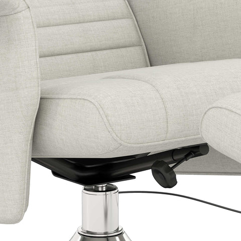 Rootz Massage Chair with Stool - Recliner - Relaxation Chair - 8-Point Vibration - 78cm x 95cm x 88cm