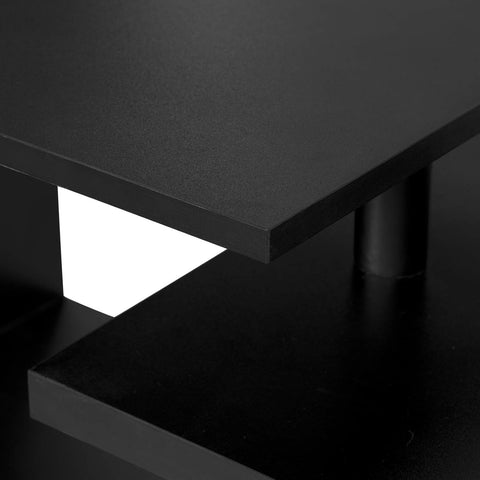 Rootz Rotatable Bar Table - Swivel Table - Storage Table - Flexible Design - Ample Storage - Durable Build - 134cm x 112cm x 38cm