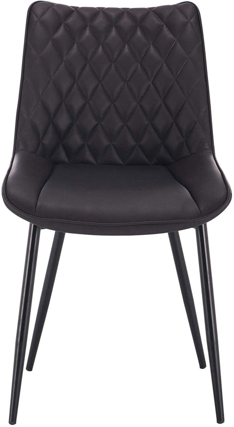 Rootz Modern Dining Chairs - Kitchen Chairs - Accent Chairs - Ergonomic Comfort - Durable Construction - Easy Assembly - 46 x 40.5 cm Seat Size