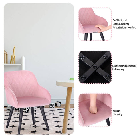Rootz Kinderstoel - Kinderstoel - Ergonomische peuterstoel - Ondersteunend ontwerp - Stijlvol en leuk - Duurzaam en gemakkelijk schoon te maken - 37,5 cm x 55 cm x 38 cm