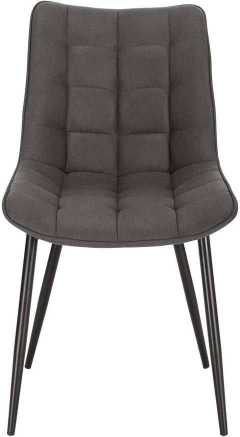 Rootz Modern Dining Chairs - Ergonomic Seating - Stylish Kitchen Chairs - Durable, Comfortable, Versatile - Metal Legs - 85.5cm x 46cm x 40.5cm (Set of 2)