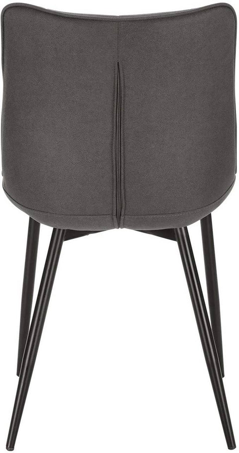 Rootz Modern Dining Chairs - Ergonomic Seating - Stylish Kitchen Chairs - Durable, Comfortable, Versatile - Metal Legs - 85.5cm x 46cm x 40.5cm (Set of 2)