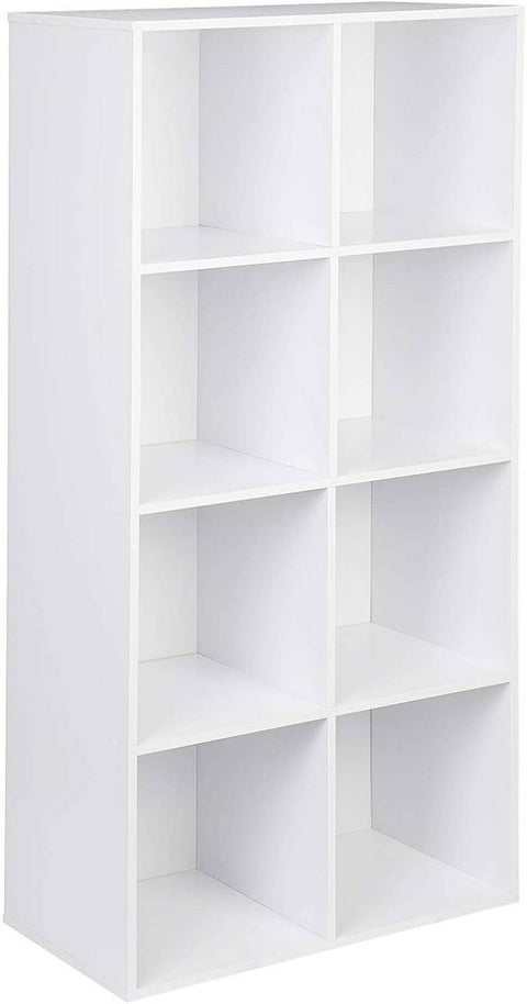 Rootz Multifunctional Bookcase - Storage Organizer - Display Shelf - Stable & Secure, Space-Efficient, Easy Assembly - MDF Board - 60cm x 29.5cm x 121cm