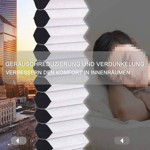 Rootz Dubbel Geplooide Honingraatjaloezieën - Privacyjaloezieën - Isolerende Zonwering - Lichtregeling - Energiezuinig - Kindveilig - 45-120cm x 130/220cm