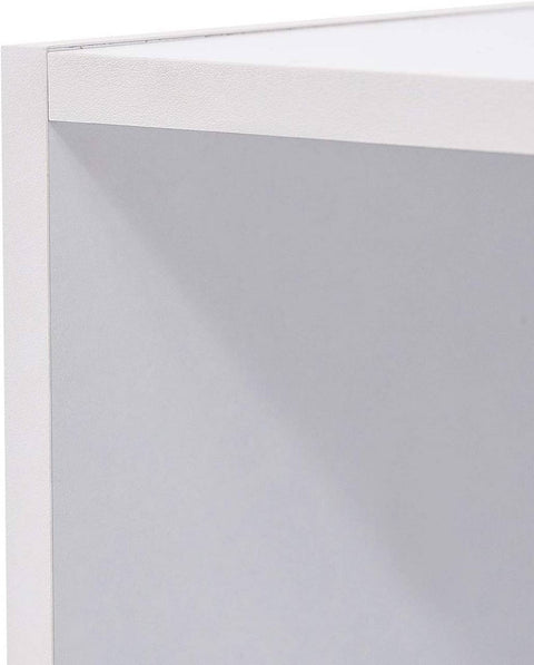 Rootz Multifunctional Bookcase - Storage Organizer - Display Shelf - Stable & Secure, Space-Efficient, Easy Assembly - MDF Board - 60cm x 29.5cm x 121cm